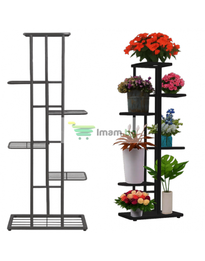 Цветарник стойка 6 етажа за растения лофт